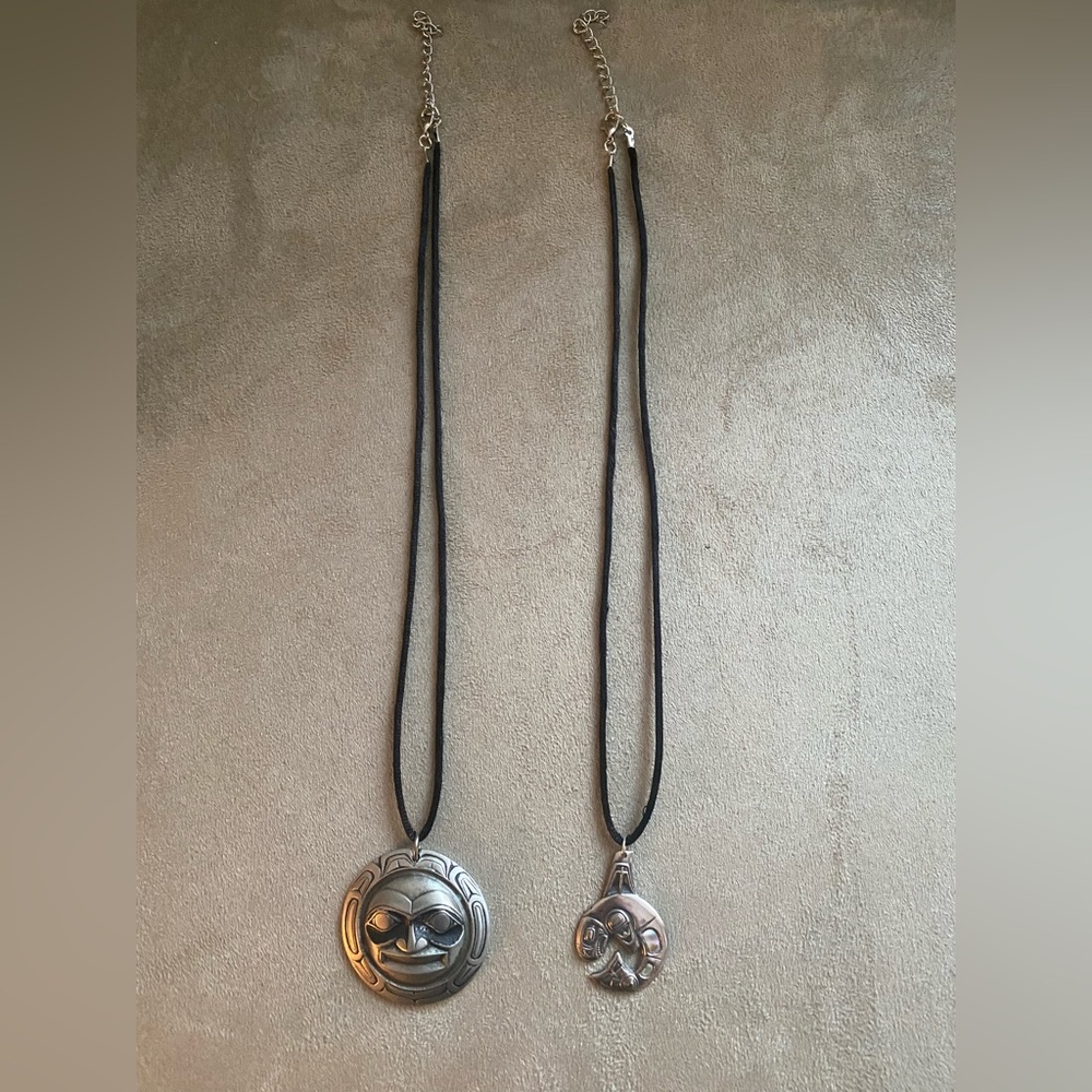 2 Native Art pendants